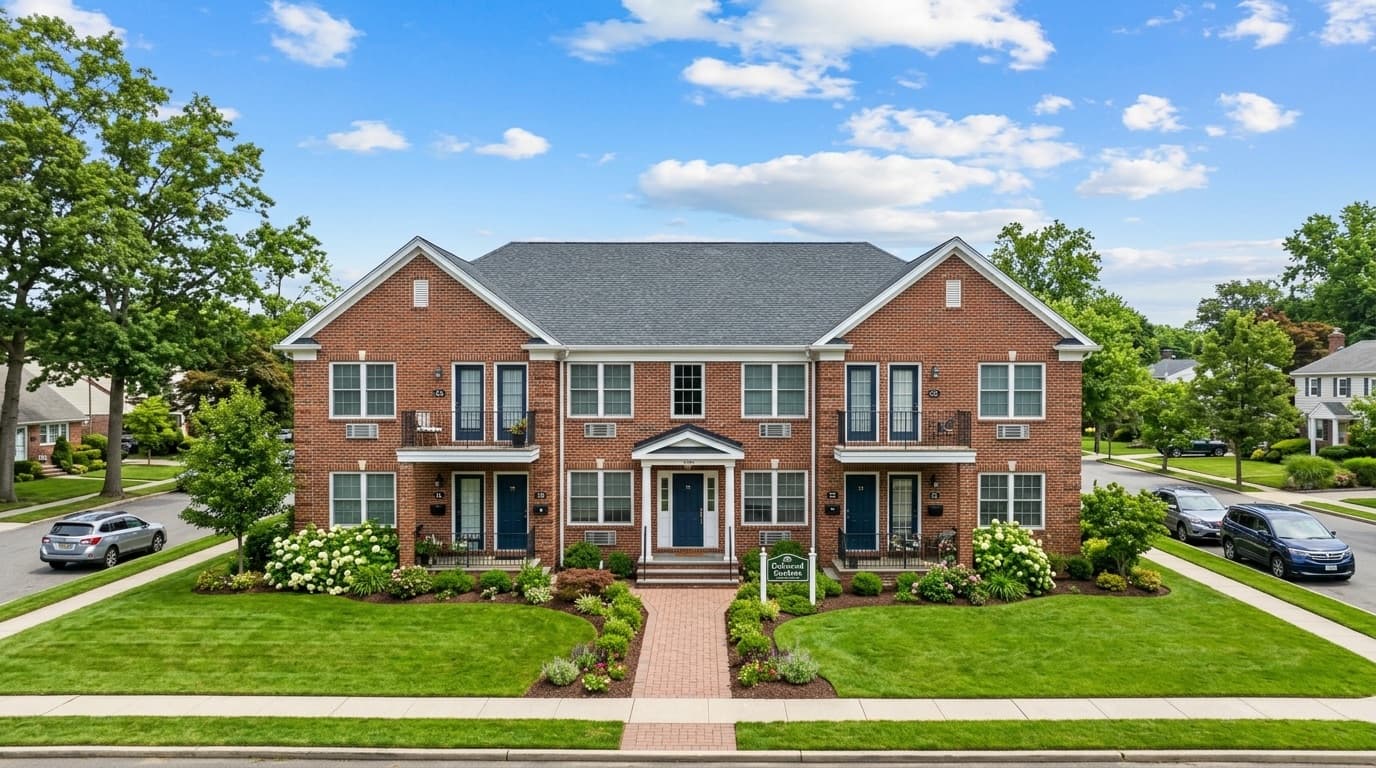 Long Island multifamily apartment building exterior